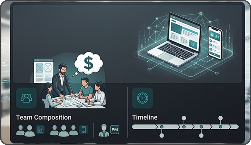 Startup MVP growth visualization